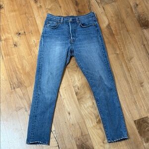 Levi's 501 Skinny Blue Jeans